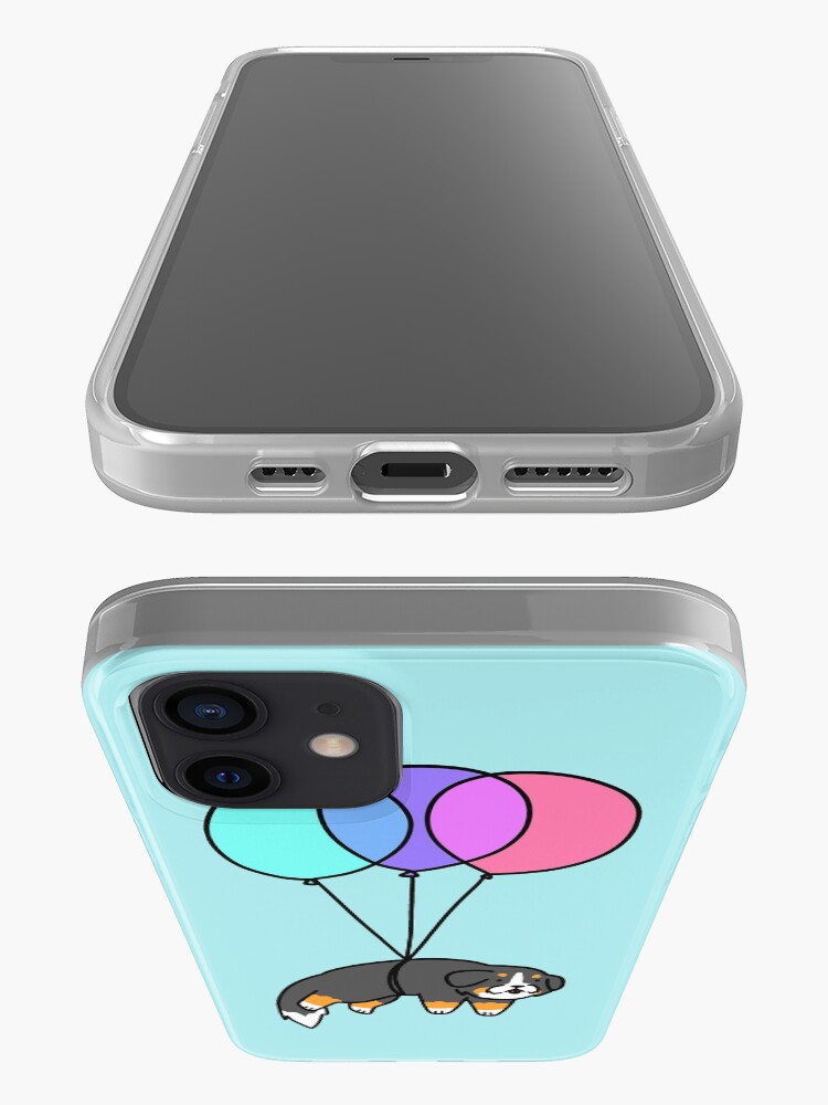 Alternate view of Balloon Bernese Mountain Dog iPhone Case & Cover