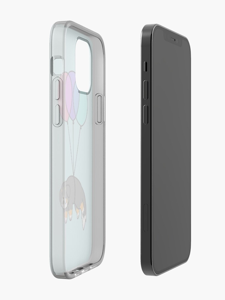 Alternate view of Balloon Bernese Mountain Dog iPhone Case & Cover