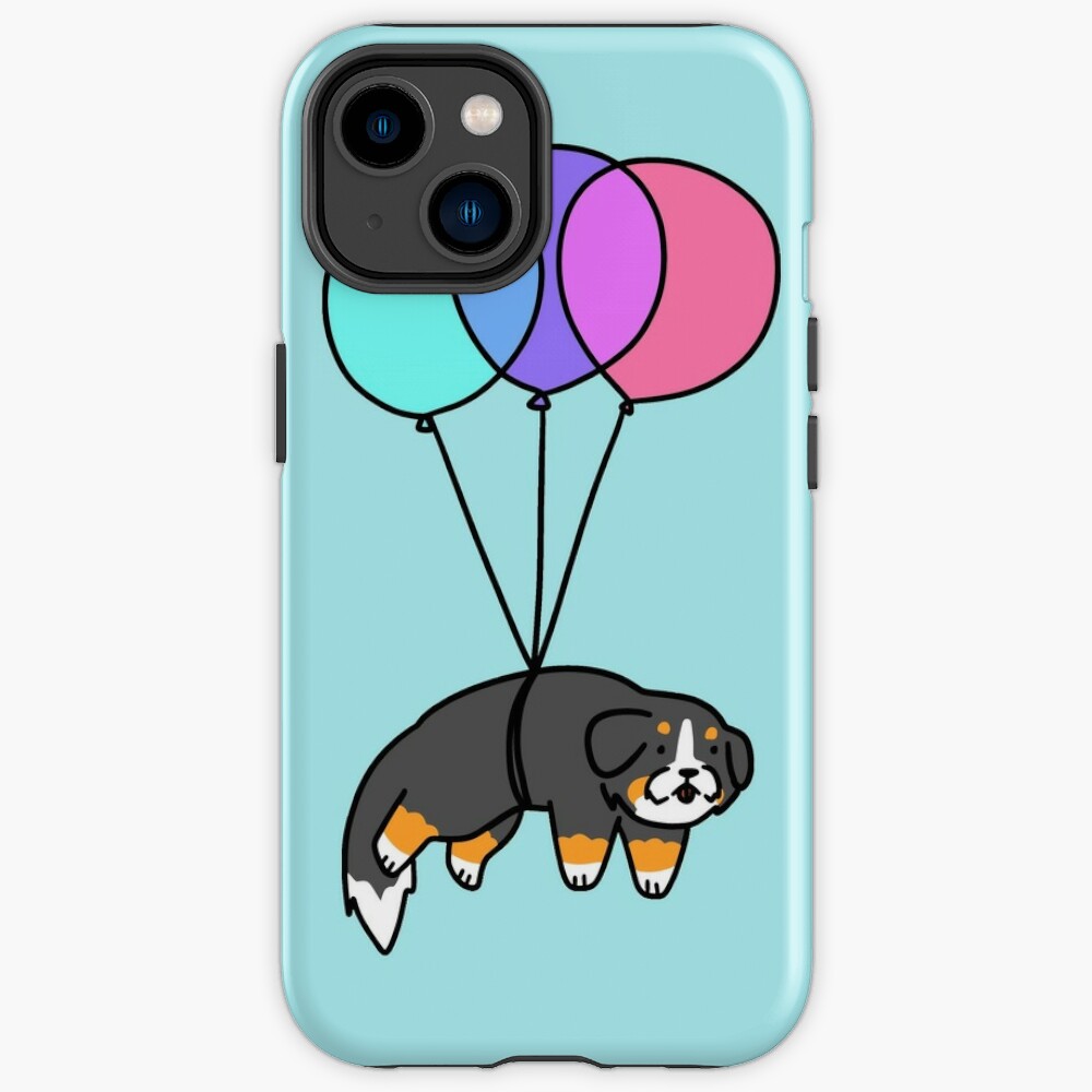 Disover Balloon Bernese Mountain Dog | iPhone Case