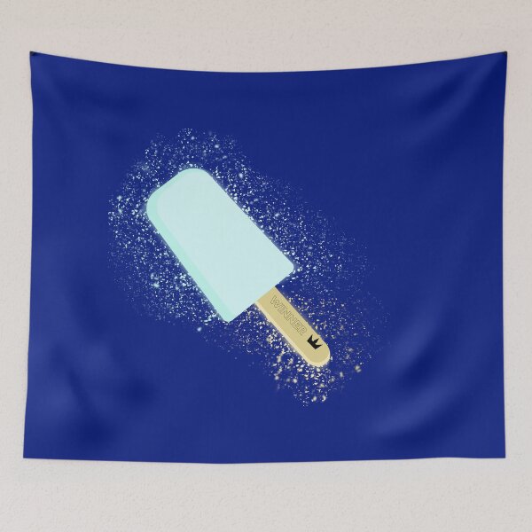 Item preview, Sea Salt Ice Cream Glitter Paint Splatter  designed and sold by Midnight Sky Sundry.