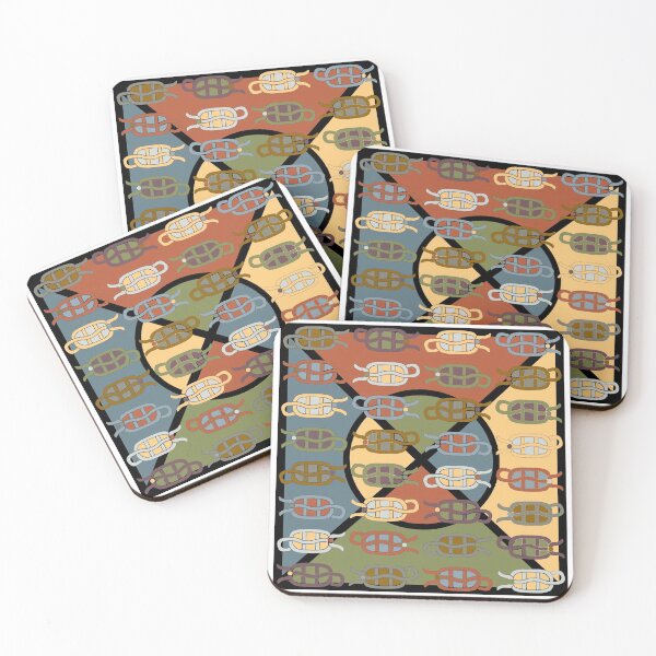 Item preview, Aztec geometric shapes "precolumbian 27" designed and sold by vincentbiollaz.