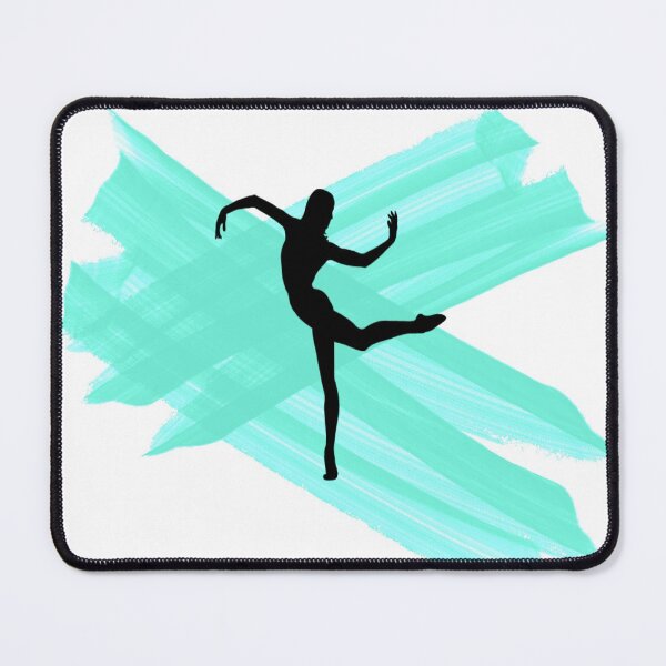 Item preview, turquoise dance design designed and sold by reka88.