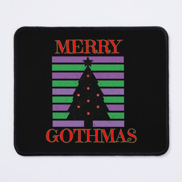 Item preview, Gothic Christmas Merry Gothmas purple black goth designed and sold by toastygoat.