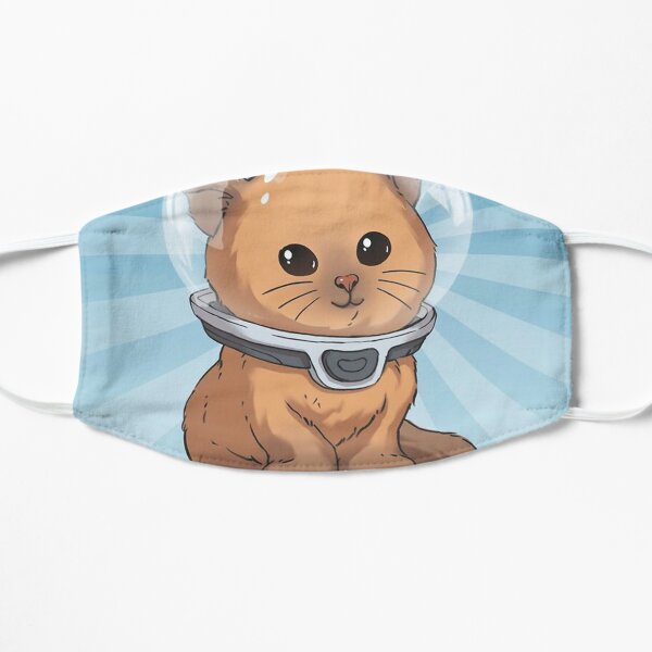 Keep Calm Kitty Flat Mask