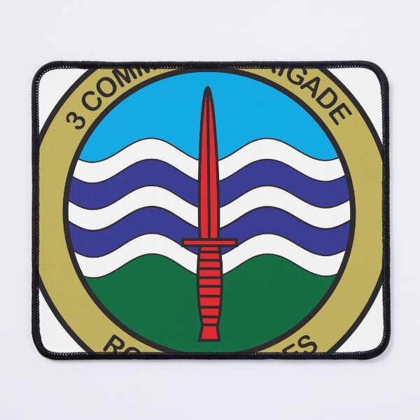 Item preview, 3 commando brigade badge designed and sold by nineblade.