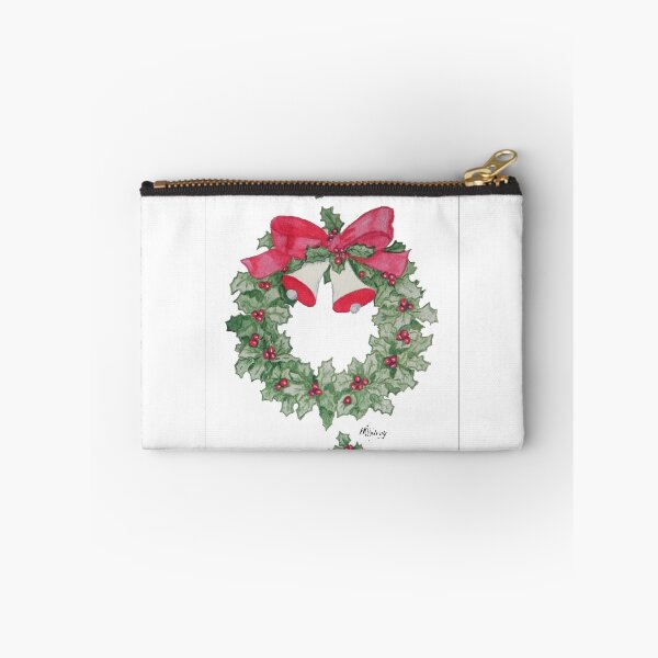 Item preview, Holly Wreath with Bells designed and sold by whiteygilroy.
