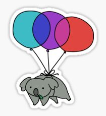 Balloon Koala Sticker