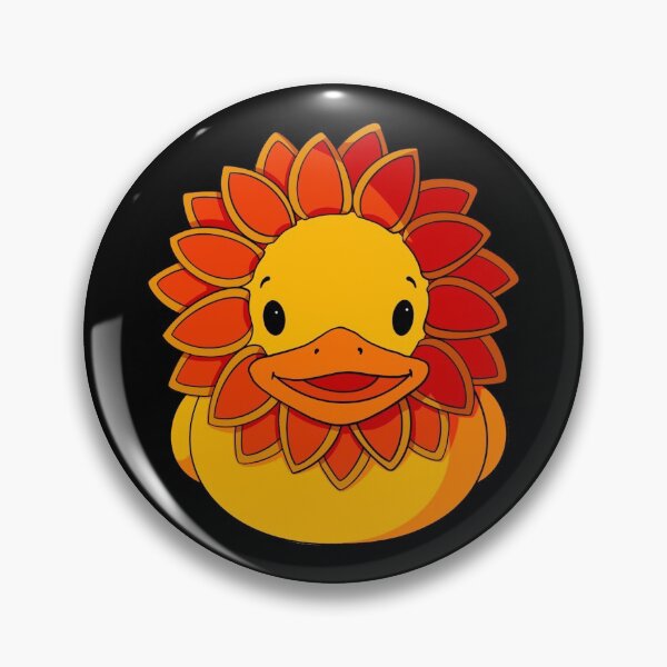 Item preview, Sunflower Rubber Duck designed and sold by Alisha Ober Designs.