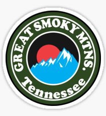 Pegatina GRAN PARQUE NACIONAL DE LAS MONTAÑAS AHUMADAS TENNESSEE NORTH CAROLINA GATLINBURG 5