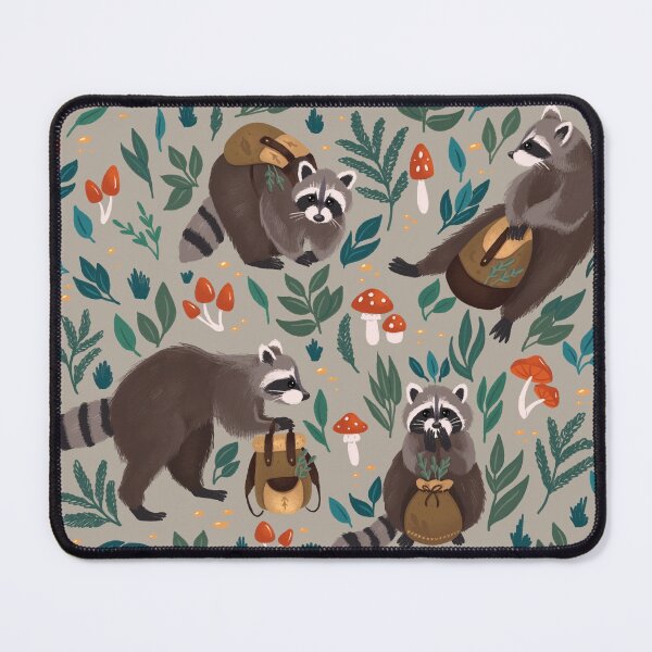 Item preview, Raccoons grey  designed and sold by Elenanaylor.