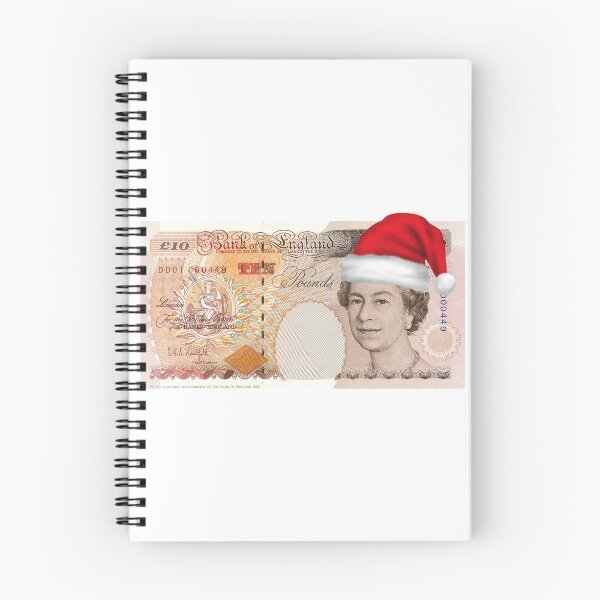 Item preview, £5 Note - Merry Christmas! designed and sold by AKindChap.