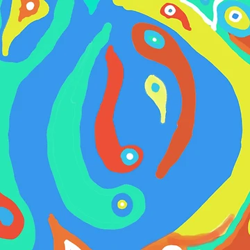 Artwork thumbnail, Abstract pattern 6 by Rene-Martin