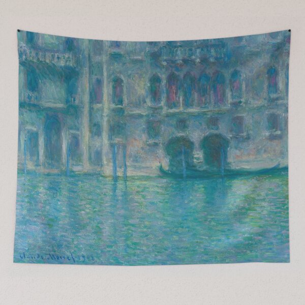 Item preview, Impressionist Painting Palazzo da Mula, Venice (1908) by Claude Monet designed and sold by Designedbysm.