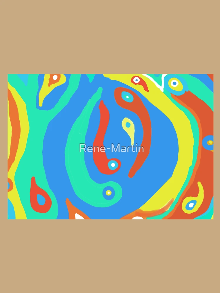 Thumbnail 6 of 6, Premium Oversized Sweatshirt, Abstract pattern 6 designed and sold by Rene-Martin.