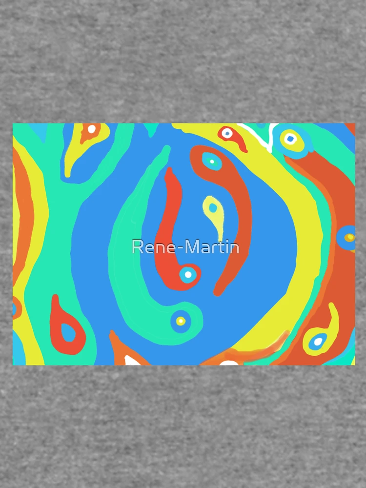 Thumbnail 6 of 6, Lightweight Sweatshirt, Abstract pattern 6 designed and sold by Rene-Martin.