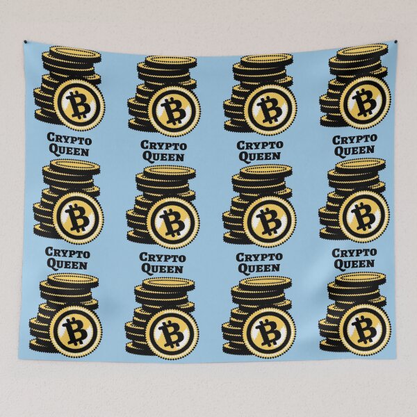 Item preview, Bitcoin Crypto Queen   designed and sold by Andonicka0.