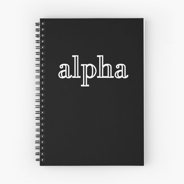 Item preview, ALPHA written in Bodoni FLF font designed and sold by primetee.