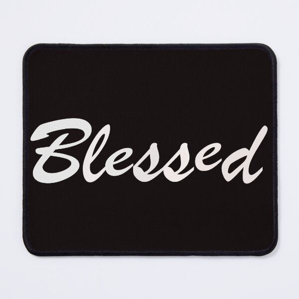 Item preview, blessed designed and sold by justplainwords.
