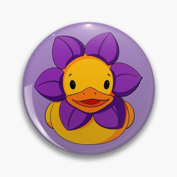 Item preview, Flower Rubber Duck designed and sold by Alisha Ober Designs.