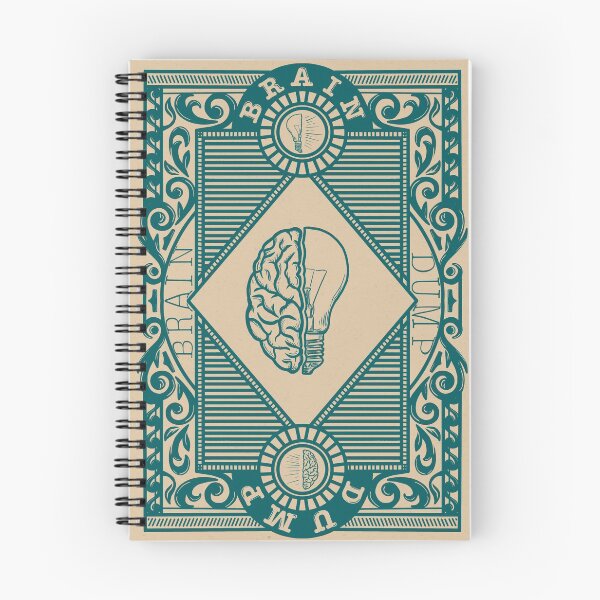 Artikelvorschau, Brain Dump Vintage-Cover entworfen und verkauft von LenasScribbles.