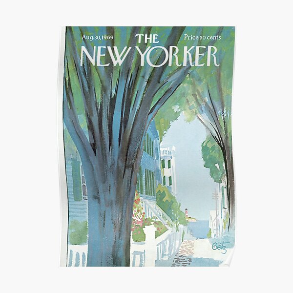The New Yorker August 30, 1969 Poster