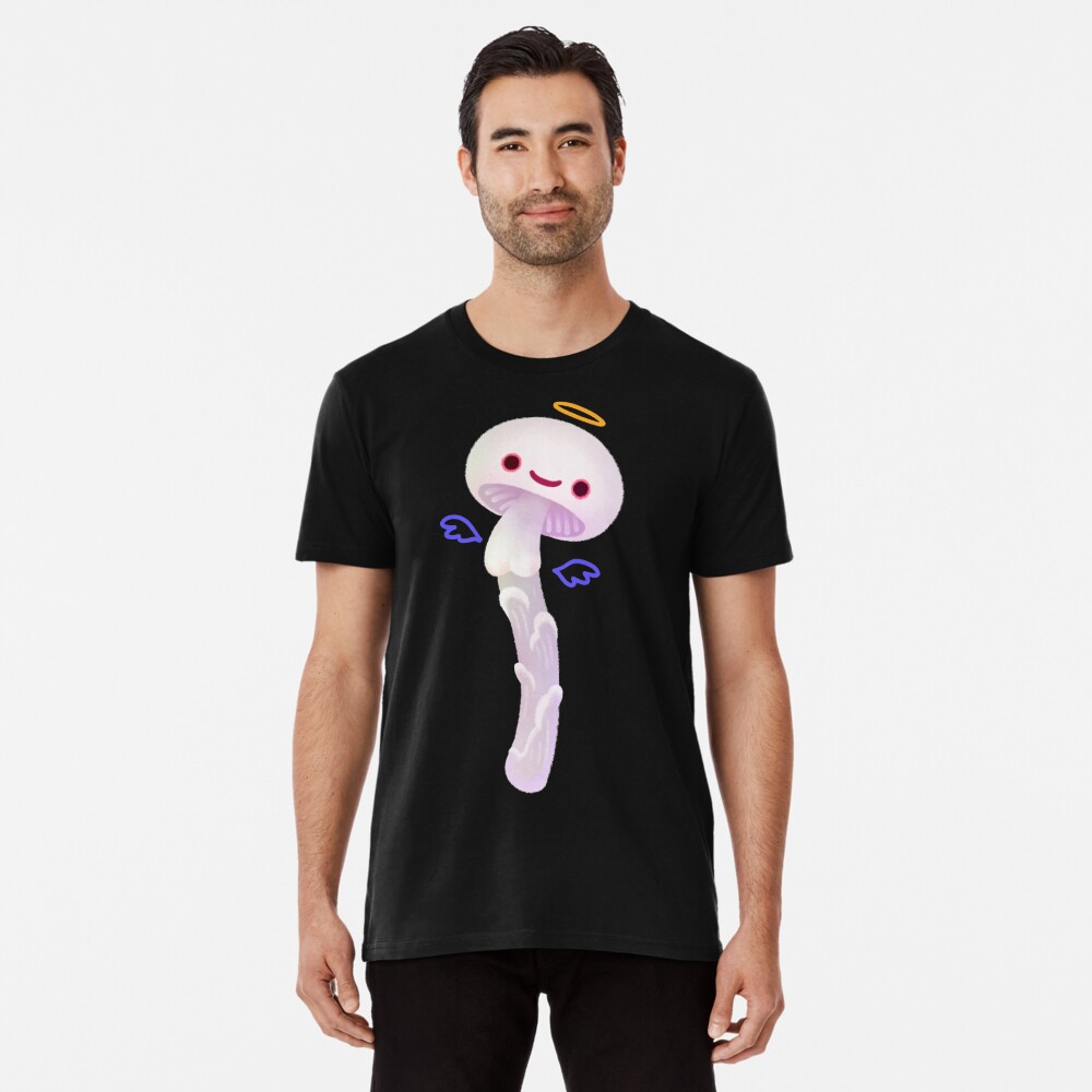 Mushroom T-Shirt by Koula Xexenis - Pixels