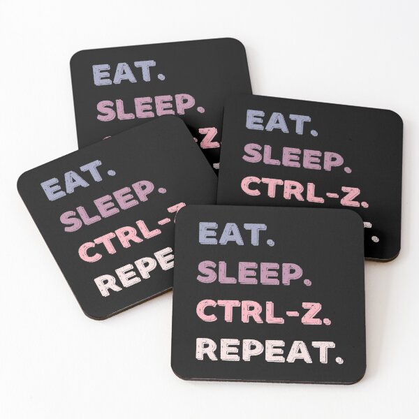 Item preview, Eat. Sleep. Ctrl-Z. Repeat. designed and sold by Life Shop.