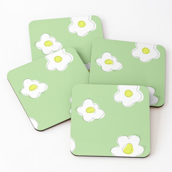 Item preview, White daisies in green background  designed and sold by igne5.
