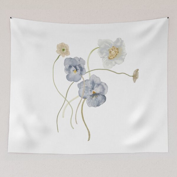 Item preview, Wildflowers and Pansy Floral designed and sold by meggydesigns.