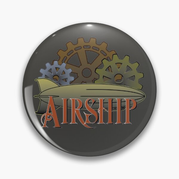 Item preview, Steampunk Airship and Cogs designed and sold by ElJimmo.
