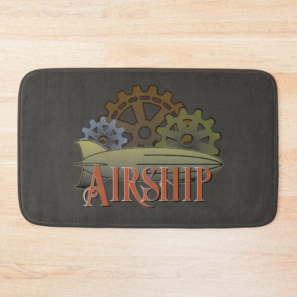 Item preview, Steampunk Airship and Cogs designed and sold by ElJimmo.