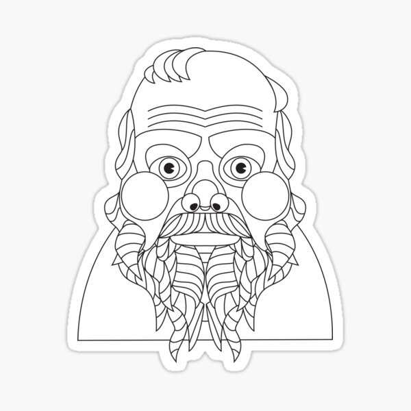 Socrates Sticker