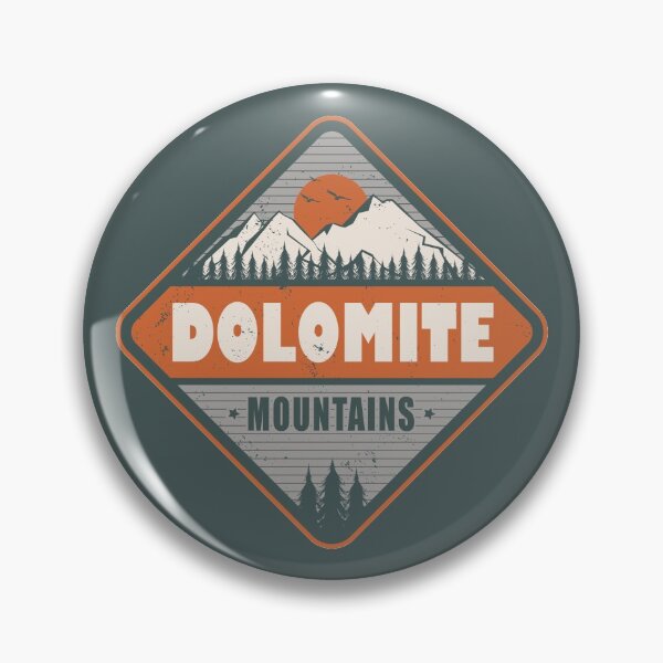 Item preview, Dolomite Mountains Italy Vintage Hiking Design designed and sold by CynthiaGraphics.