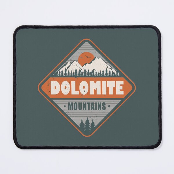 Item preview, Dolomite Mountains Italy Vintage Hiking Design designed and sold by CynthiaGraphics.