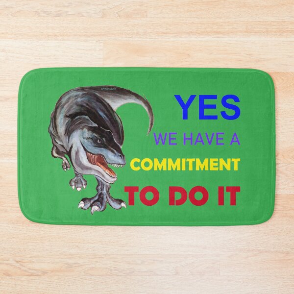 Item preview, Yes We have a commitment to do it - Yellowbox ink painting designed and sold by twyellowbox.