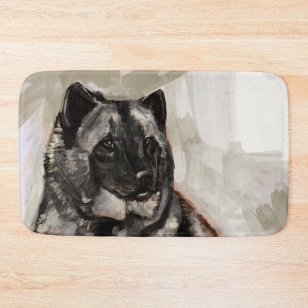 Item preview, Blue Arctic Fox Portrait Painting designed and sold by belettelepink.