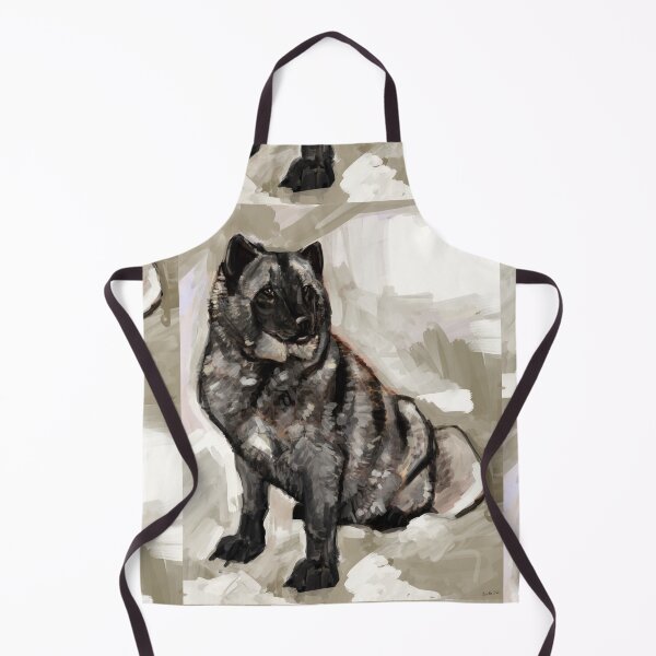 Item preview, Blue Arctic Fox Portrait Painting designed and sold by belettelepink.