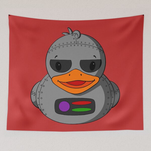 Item preview, Robot Rubber Duck designed and sold by Alisha Ober Designs.