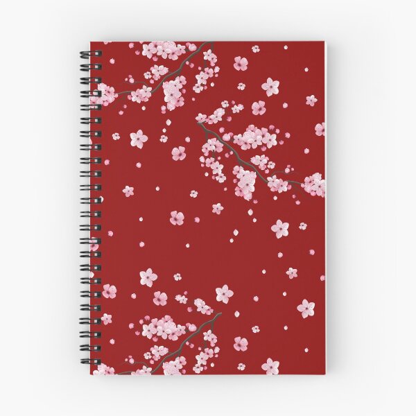 Item preview, Cherry Blossom Sakura Tree Pattern - Red designed and sold by Syphi.