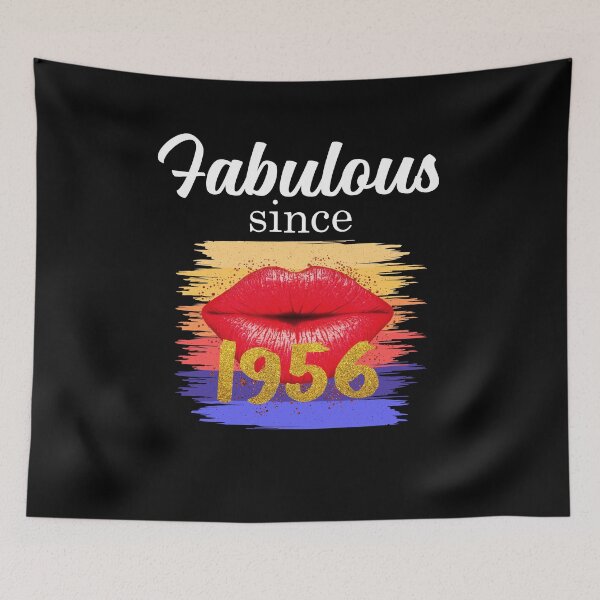 Item preview, Fabulous Since 1956 - Women's 65th Birthday designed and sold by Ibu83.