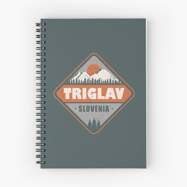 Item preview, Triglav Slovenia Slovenian Alps Vintage Hiking Design designed and sold by CynthiaGraphics.