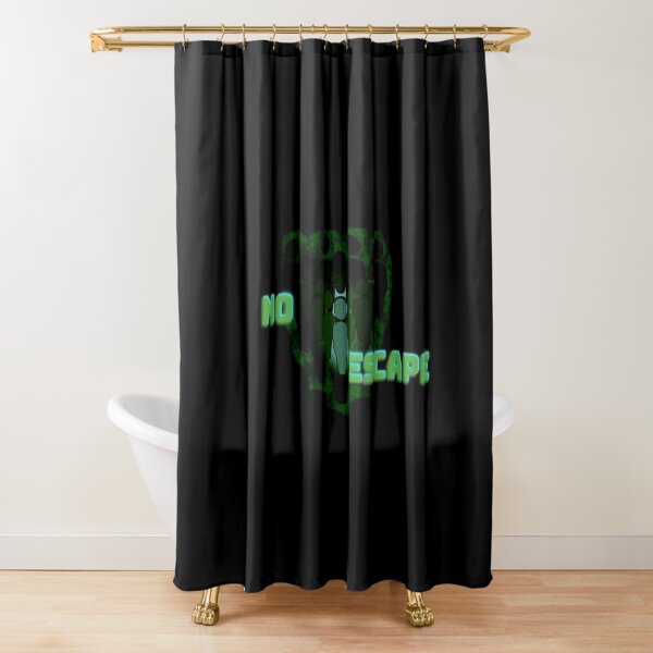 normal people watch away - no escape- dark Shower Curtain
