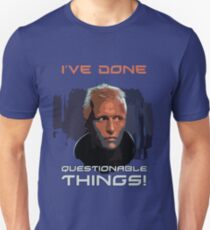 Blade Runner - Design 1b - Questionable Things Slim Fit T-Shirt