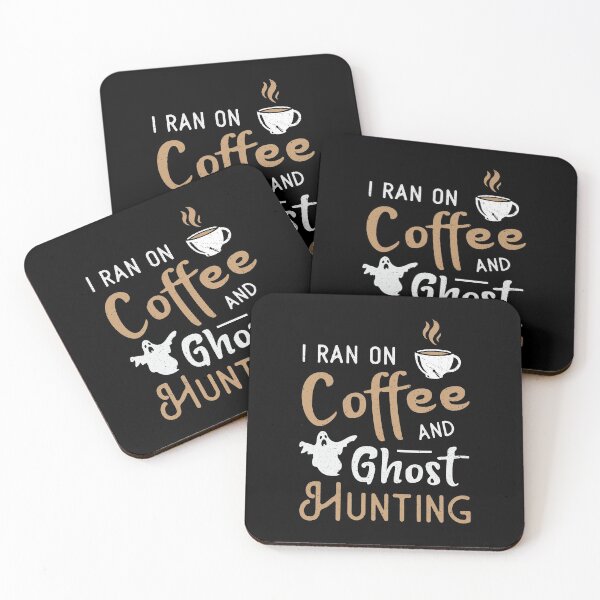 Item preview, I Ran On Coffee And Ghost Hunting Ghost Hunter designed and sold by tshirtconcepts.
