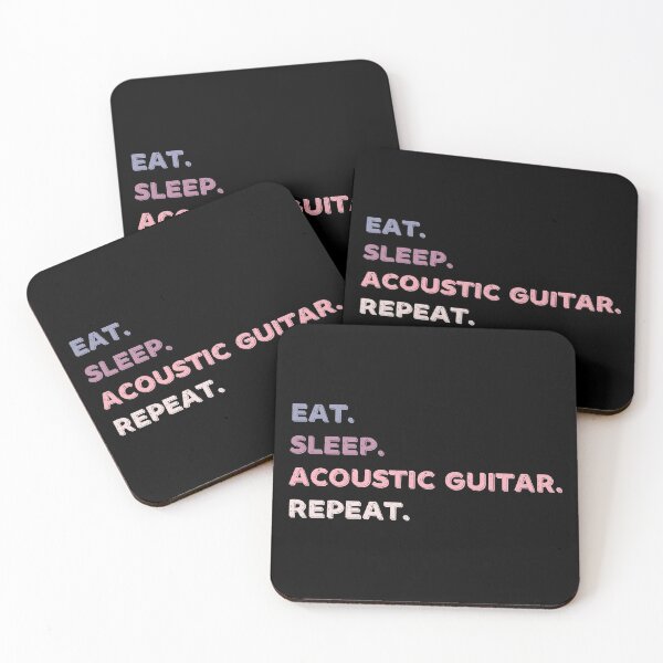 Item preview,  Eat. Sleep. Acoustic Guitar. Repeat. designed and sold by Life Shop.