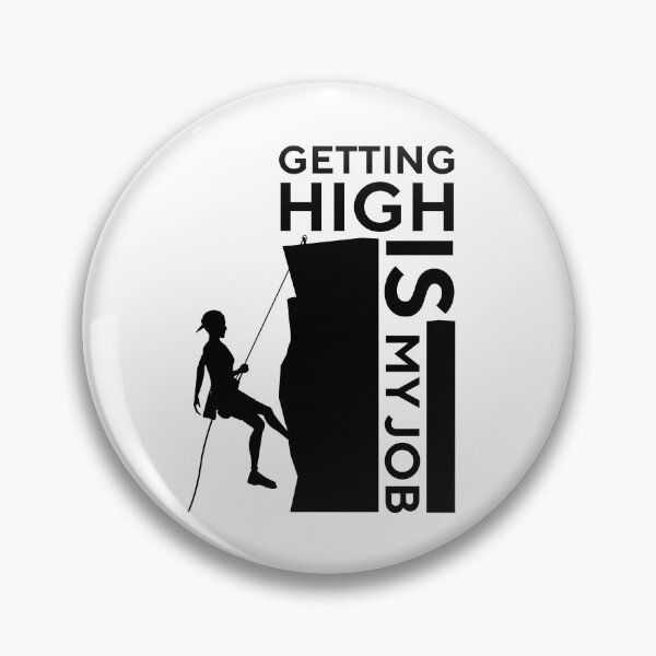 Item preview, Getting High Is My Job Sticker designed and sold by SugarrMonkey.