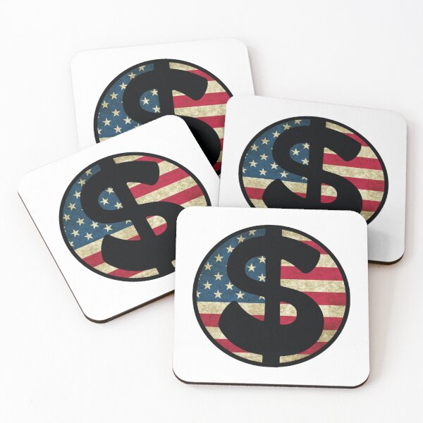 Item preview, USD in american flag   designed and sold by Andonicka0.