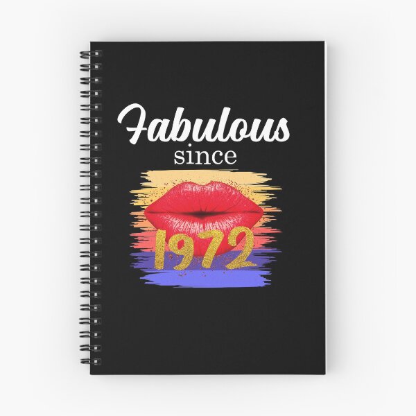 Item preview, Fabulous Since 1972 - Women's 49th Birthday designed and sold by Ibu83.