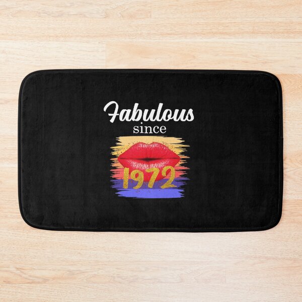 Item preview, Fabulous Since 1972 - Women's 49th Birthday designed and sold by Ibu83.