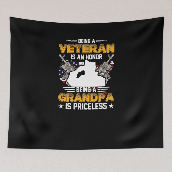 Item preview, Thank You Veterans-Being A Veteran is an Honor Being A Grandpa is Priceless Military-Veterans Day 2021 designed and sold by Hartics.